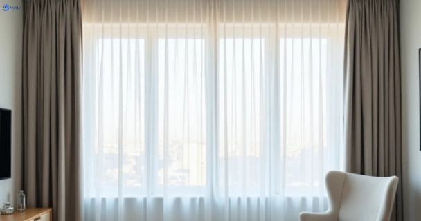 Restored vibrant drapes in blacksoil QLD after Matty Curtain Cleaning